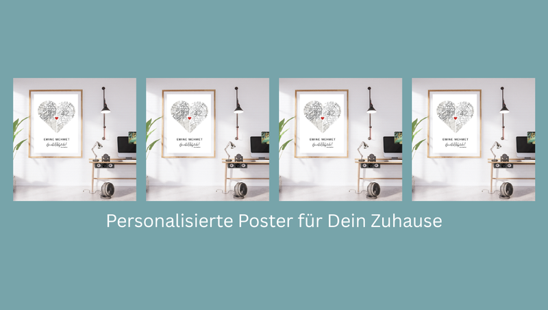 Personalisierte Poster Kollektion