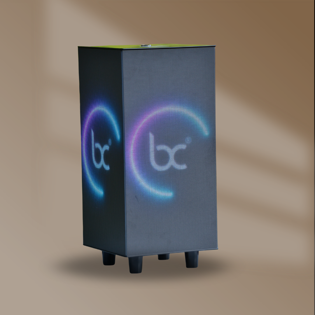 Tragbares Cube Display 4seitig