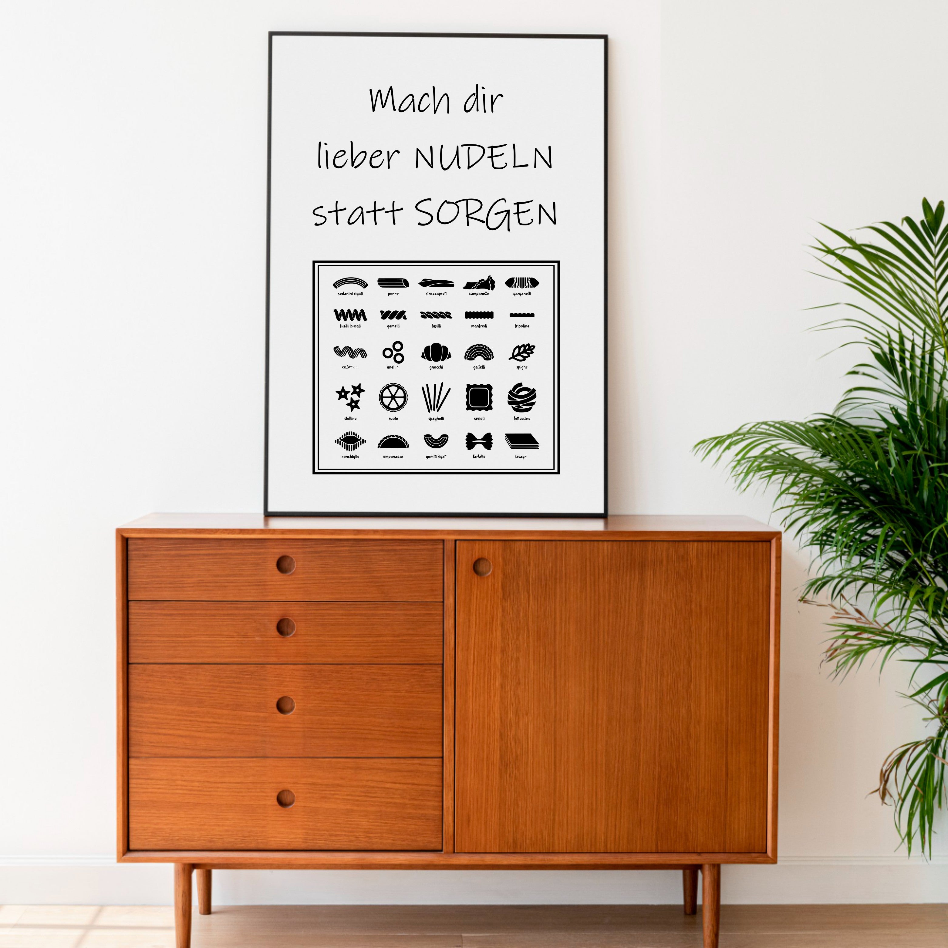 Mach du lieber Nudeln statt Sorgen