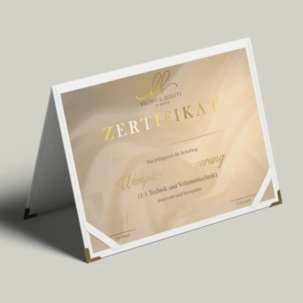 Zertifikate mit Gold Veredlung